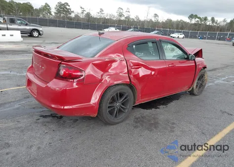 2014 Dodge Avenger Se из США, поврежденный, VIN 1C3CDZAB7EN151163